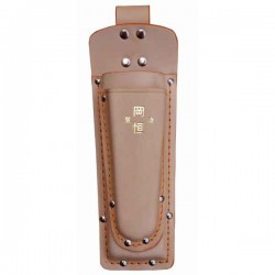 OKATSUNE 130 Double Leather Holster with Belt Loop for Pruners-Shears - Holsters for Shears-Secateurs-Pruners