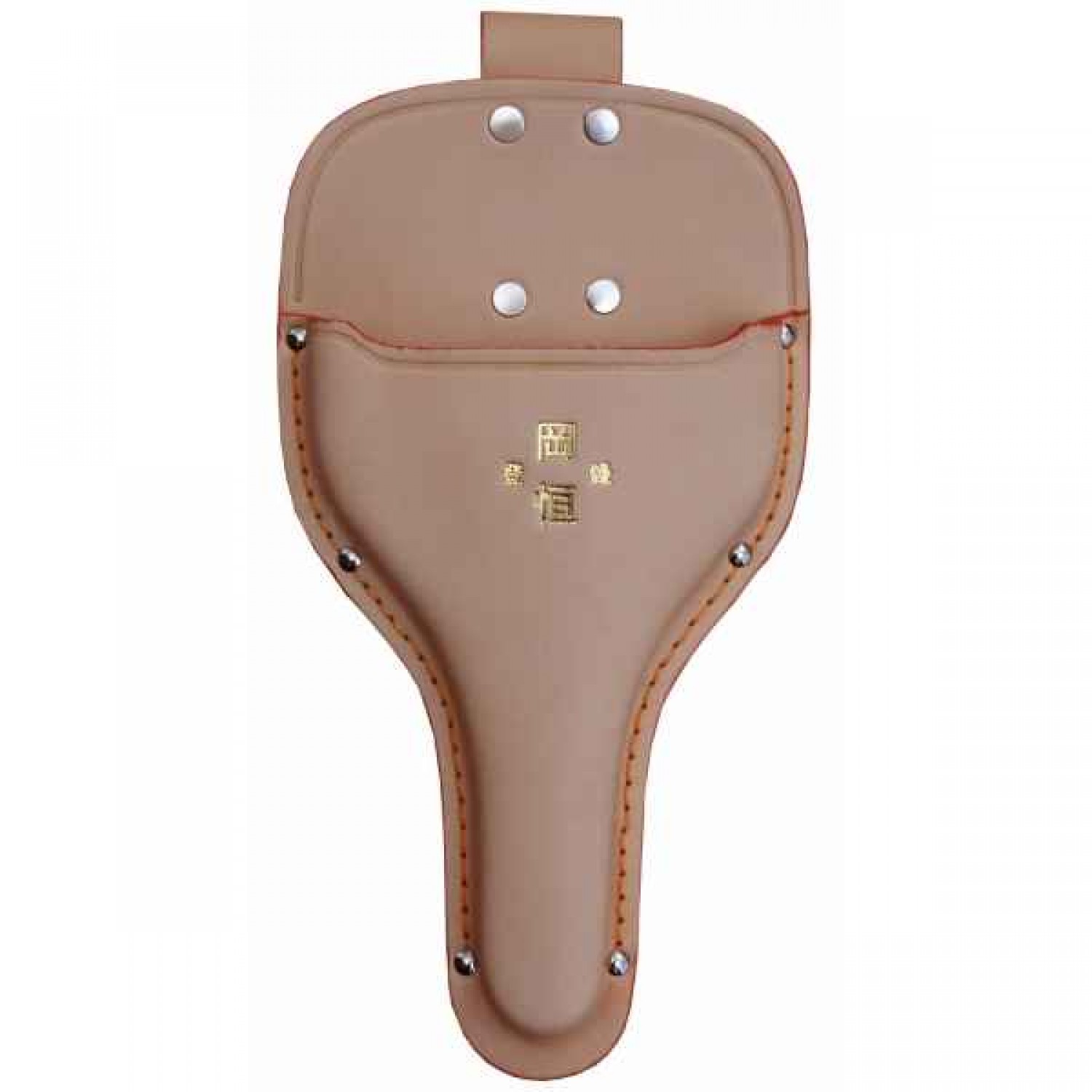 OKATSUNE 132 Leather Holster with Belt Loop for Bonsai Scissors - Holsters for Bonsai Scissors