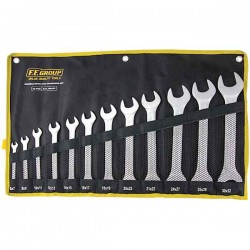 Double Open End Spanner Set of 12 pcs FFGroup 36240 Double Open End Spanner Set of 12 pcs DIN 3110 FFGroup 36240 - Spanners Sets