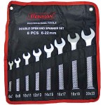 Double Open End Spanner Set of 8 pcs Benman 70166 Double Open End Spanner Set of 8 pcs Benman 70166 - Spanners Sets