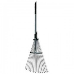 Folding Handle Lawn Leaf Rake Martin 24070