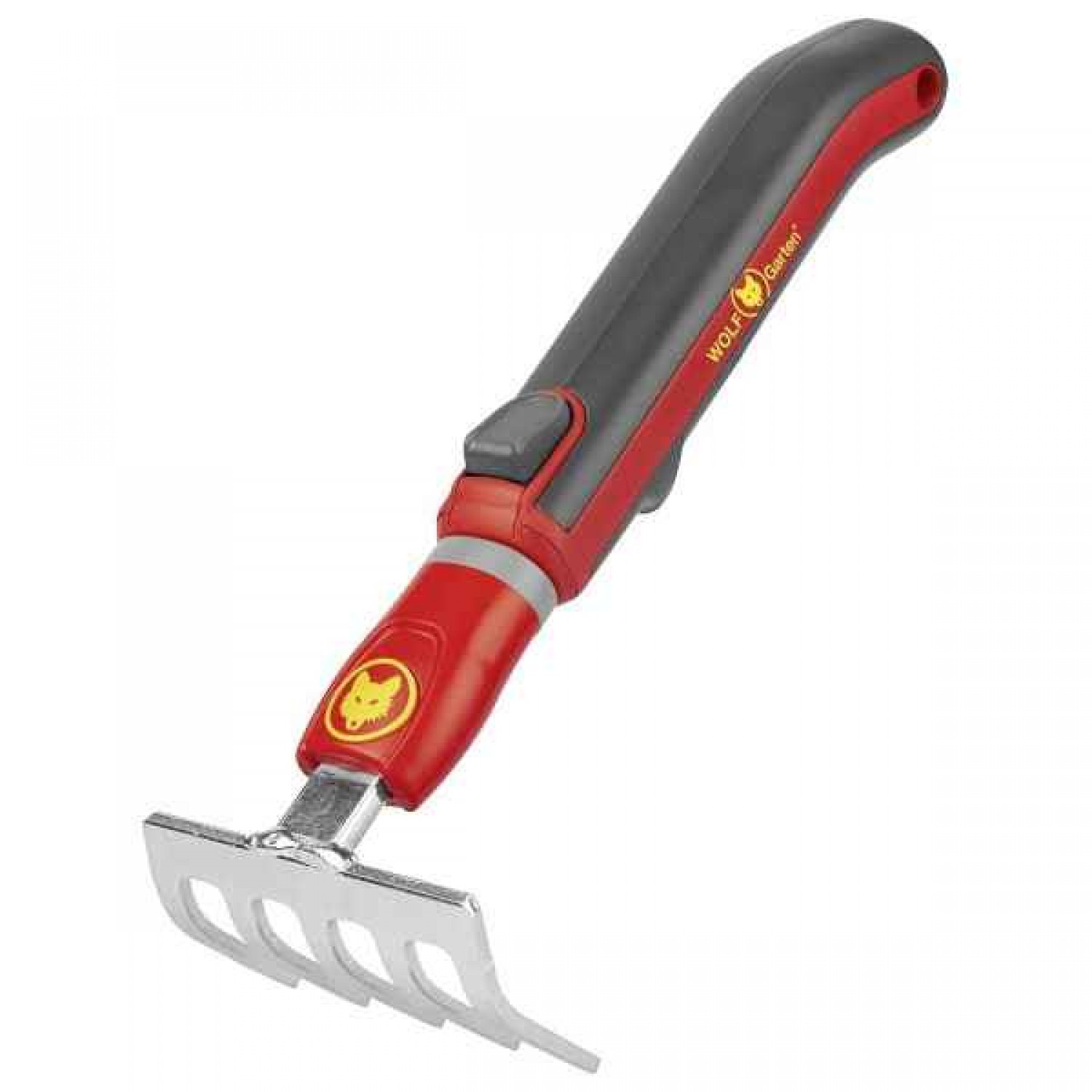 WOLF-Garten LJ-M/ZM 015 Small Rake & Handle Red 8cm - Multi-Star Rakes