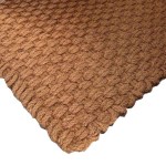 Ecological Mat 2x3m Made of 100% Natural Coconut Fiber - Flat Woven & Medium Pile Garden-Beach Carpet