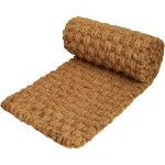 Beach Access Mat Roll 1x10m by Natural Coconut Fiber Beach Access Mat Roll 1x10m by Natural Coconut Fiber - Flat Woven & Medium Pile Garden-Beach Pathway