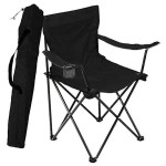 Folding Garden-Beach-Sea Side-Deck Chair 50x50x(H)80cm Black Folding Garden-Beach-Sea Side Chair 50x50x(H)80cm Black