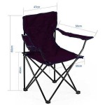 Folding Garden-Beach-Sea Side-Deck Chair 50x50x(H)80cm Black Folding Garden-Beach-Sea Side Chair 50x50x(H)80cm Black