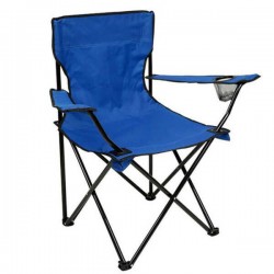Folding Garden-Beach-Sea Side-Deck Chair 50x50x(H)80cm Blue Folding Garden-Beach-Sea Side Chair 50x50x(H)80cm Blue