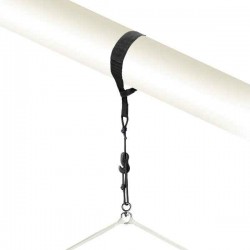 Σετ Ανάρτησης Αιώρας σε Στρογγυλό Σημείο-Μαύρο LA SIESTA