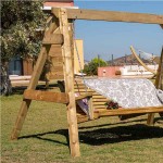 Wooden Garden Swing 3 Seats 3.00x1.85x1.90m