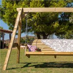 Wooden Garden Swing 3 Seats 3.00x1.85x1.90m