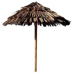 Beach Umbrella MEXICO with Makuti Roller D200cm-Ø8x300cm Pole - Beach & Garden Umbrellas