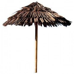 Beach Umbrella MEXICO with Makuti Roller D200cm-Ø8x300cm Pole - Beach & Garden Umbrellas