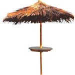 Beach Umbrella MEXICO with Makuti Roller D200cm-Ø8x300cm Pole - Beach & Garden Umbrellas