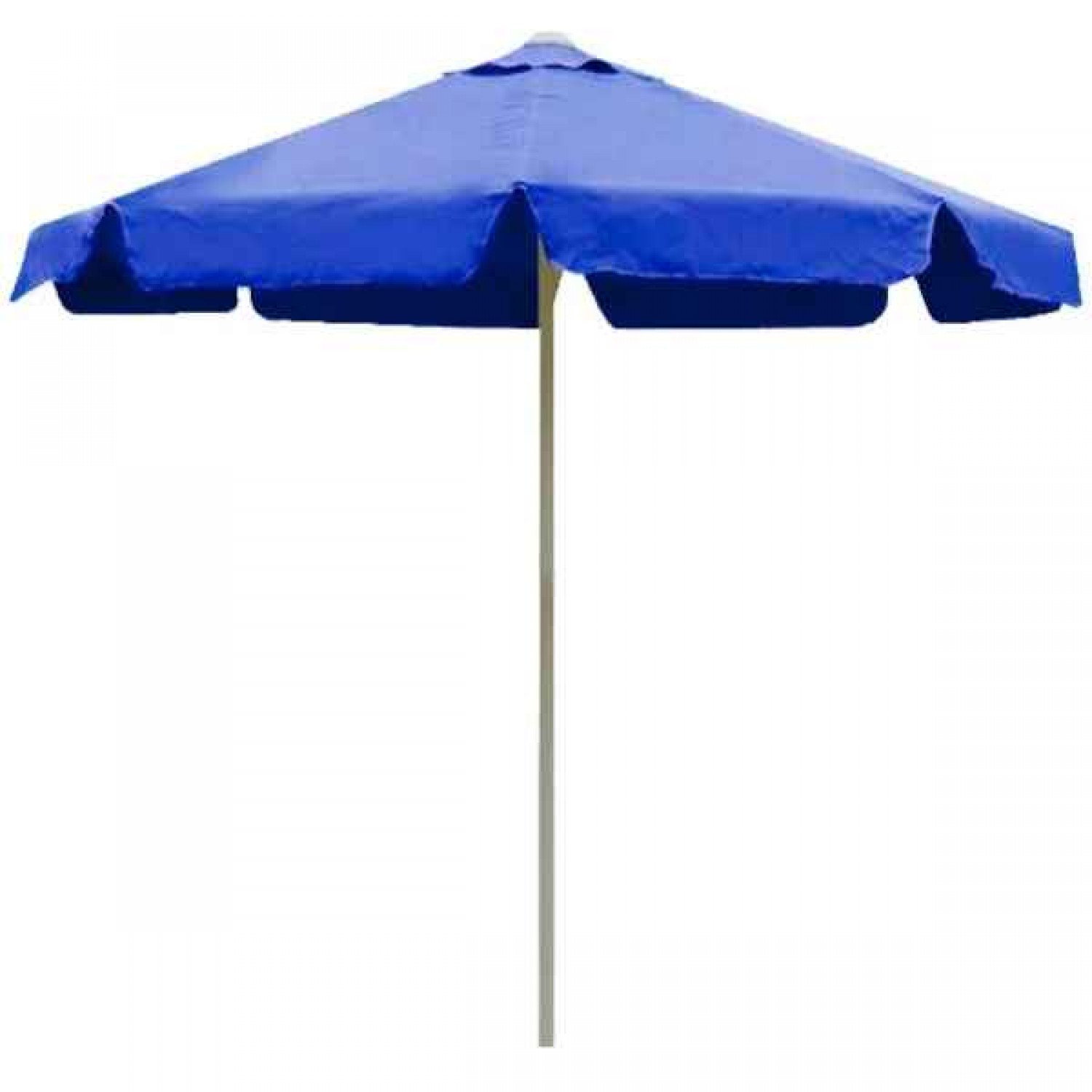 Aluminum Umbrella with Polyester Fabric 350gr/m² D350cm-Ø4.8cm Pole - Beach & Garden Umbrellas