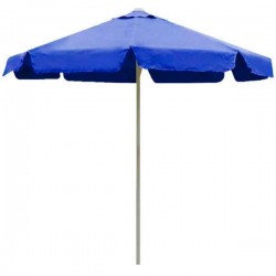 Aluminum Umbrella with Polyester Fabric 350gr/m² D350cm-Ø4.8cm Pole - Beach & Garden Umbrellas