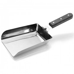 Wide Stainless Angled Spatula Forge Adour  Wide Stainless Angled Spatula Forge Adour
