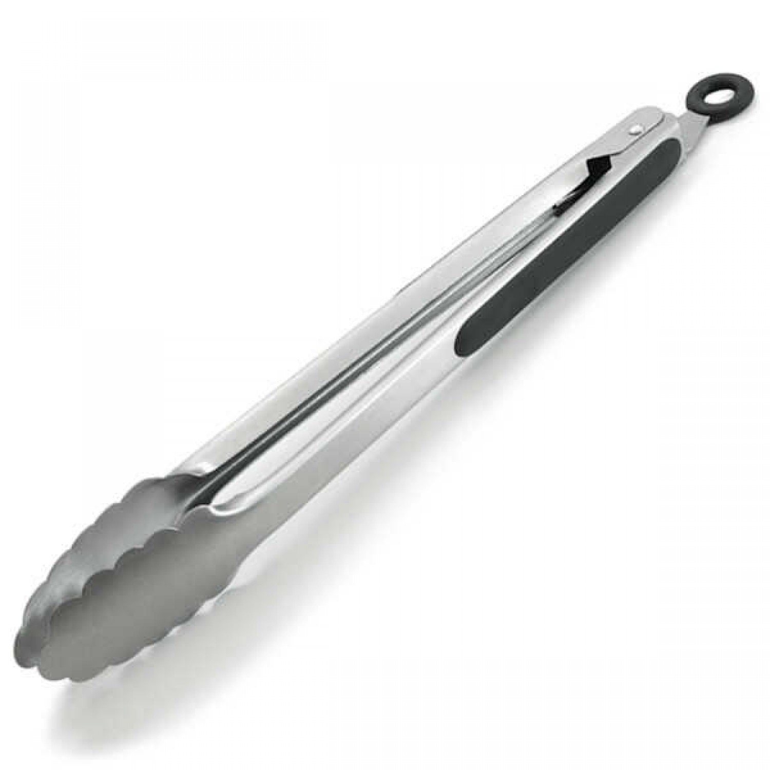 Long Grill Round Stainless Steel Tong Forge Adour 