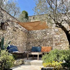 Τετράγωνο Πανί Σκίασης Κοκοφοίνικα 2x2m Μοντέλο 2 La Scourtinerie – Τετράγωνα Πανιά Σκιάς Κοκοφοινίκων