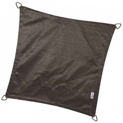 PLATINUM Shade Sail Coolfit Square 3.6x3.6m Ecru PLATINUM Shade Sail Coolfit® Square 3.6x3.6m 285gsm Grey (NESLING) - Sun Protection-Square Shade Sails