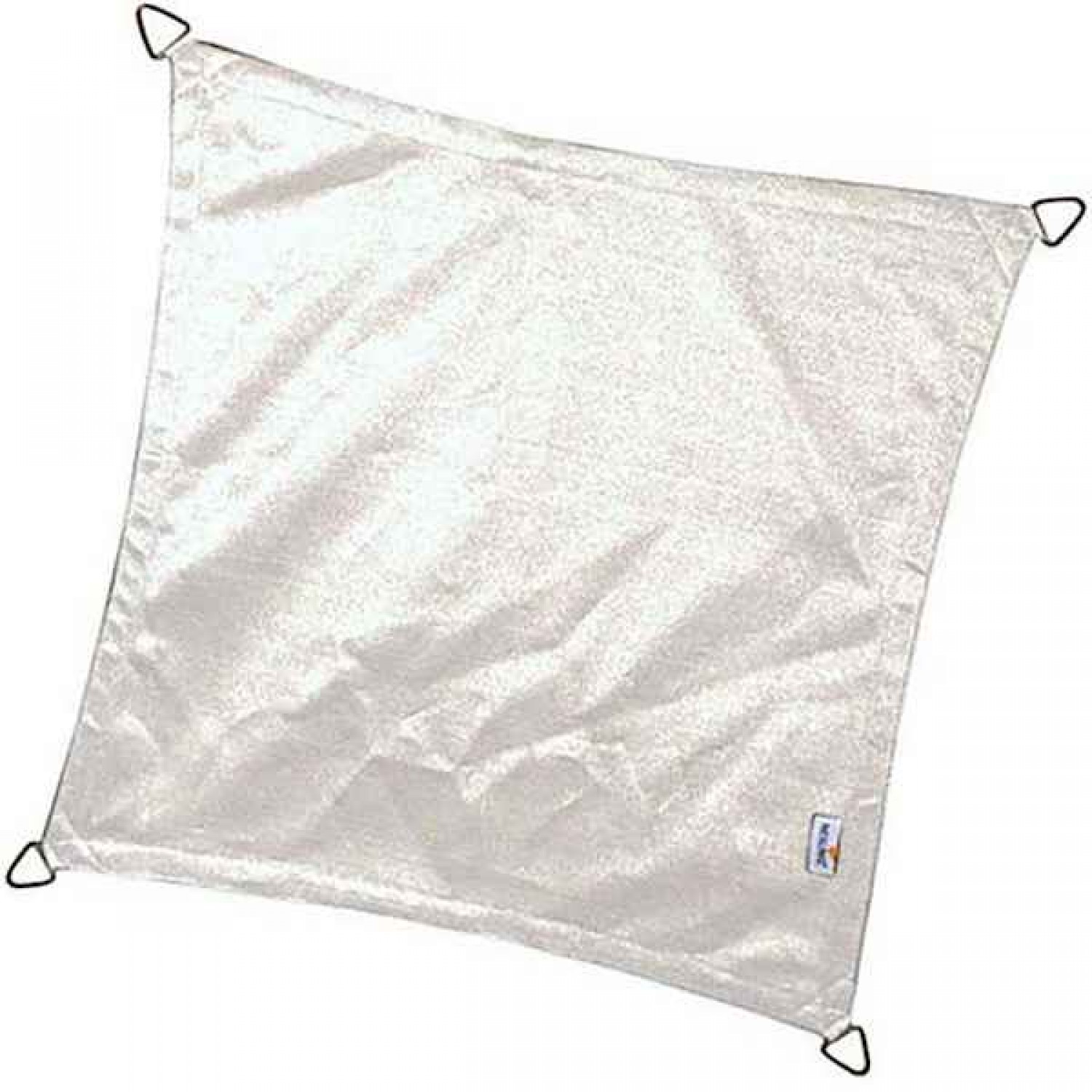 PLATINUM Shade Sail Coolfit® Square 3.6x3.6m 285gsm White (NESLING) - Sun Protection-Shade Sails