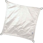 PLATINUM Shade Sail Coolfit® Square 3.6x3.6m 285gsm White (NESLING) - Sun Protection-Shade Sails