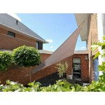 Τρίγωνο Πανί Σκίασης Γκρι Γωνία 90° 4x4x5,7m NESLING Τρίγωνα Πανιά Σκίασης Γκρι Γωνία 90° 4x4x5,7m NESLING