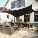 Παραλληλόγραμμο Πανί Σκίασης 3x5m Μαύρο NESLING Πανιά Σκίασης 3x5m Μαύρο NESLING Παραλληλόγραμμα