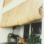 Seagrass Rustic Curtain 200x300cm Natural Plant Fabric - Eco-Friendly Curtains