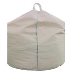 Lounge Pouf Pear Beige D70x50/94cm Waterproof