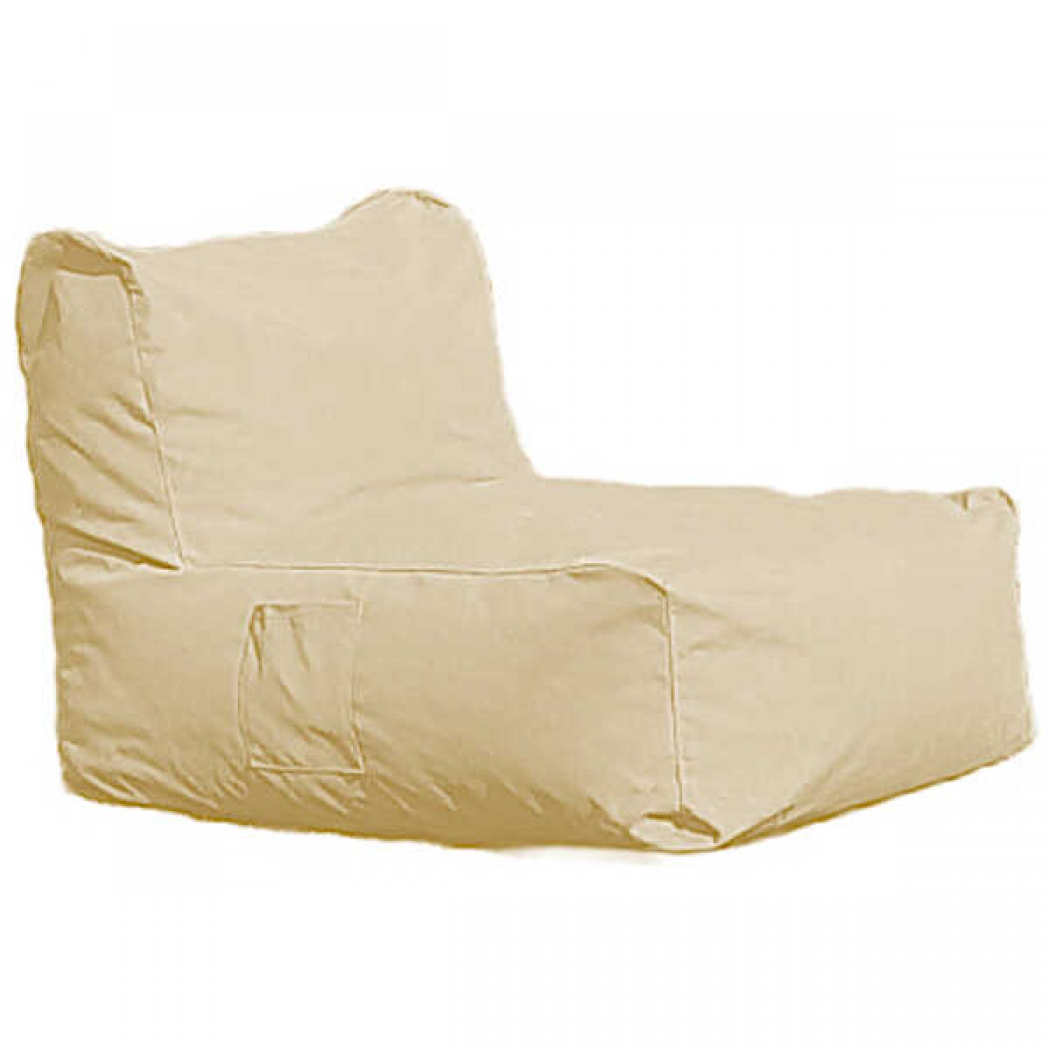 Lounge Pouf Waterproof Beige 70x100x(H)31/60cm - Lounges & Sun Lounger Cushions Lounge Pouf Waterproof Beige 70x100x(H)31/60cm