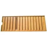 Sun Lounger Wooden Professional Reinforced 70x200x25/79cm - Wooden Sun Loungers