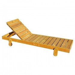 Ξαπλώστρα Παραλίας Εμποτισμένη 200x69x30(Y)cm - Είδη Εξοχής