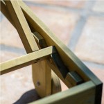 Wooden Sun Lounger 200x69x30(H)cm - Sun Loungers