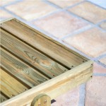 Wooden Sun Lounger 200x69x30(H)cm - Sun Loungers