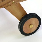 Ανταλλακτική Ρόδα Ξαπλώστρας Teak