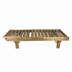Sun Lounger Wooden LUX Professional 200x80x32cm - Preasure Treated Sun Loungers