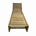 Sun Lounger Wooden Beach-Garden Professional 200x68x32cm - Preasure Treated Sun Loungers