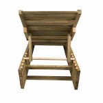 Sun Lounger Wooden Beach-Garden Professional 200x68x32cm - Preasure Treated Sun Loungers