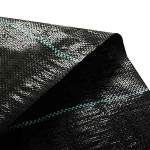 BRADAS Woven Anti-Weed PP Black UV 70gr/m² 1.6x5m - Ground Cover Textile