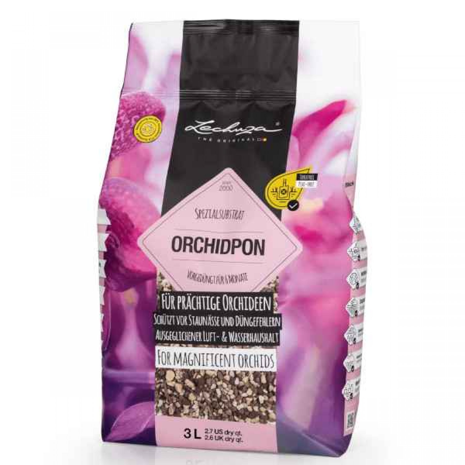 LECHUZA Orchidpon Orchids Organic Substrate