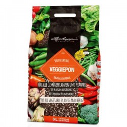 LECHUZA Veggie-Pon Οργανικό-Ορυκτό Υπόστρωμα Φύτευσης Για Λαχανικά-Αρωματικά - Φυτευτικά Υποστρώματα LECHUZA Veggie-Pon Υπόστρωμα Λαχανικών-Αρωματικών
