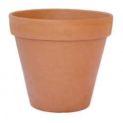 Round Clay Plant Pot FITORIO Ø42 x (H)36cm ATTIKA Ceramart