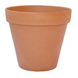 Round Clay Plant Pot FITORIO Ø38 x (H)34.5cm ATTIKA Ceramart