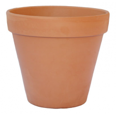 Στρογγυλή Πήλινη Γλάστρα ΦΥΤΩΡΙΟ Ø12x(Υ)11cm ATTIKA Ceramart