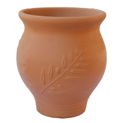 Στρογγυλή Πήλινη Γλάστρα ΕΛΙΑ Ø30 x (Υ)30cm ATTIKA Ceramart - Στρογγυλές Πήλινες Γλάστρες Πήλινη Στρογγυλή Γλάστρα ΕΛΙΑ Ø30 x (Υ)30cm ATTIKA Ceramart