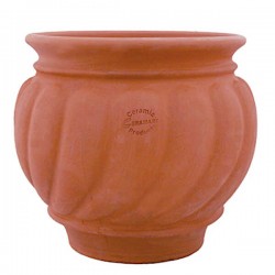 Στρογγυλή Πήλινη Γλάστρα ΑΘΗΝΑ Ø40 x (Υ)37cm ATTIKA Ceramart - Πήλινες Γλάστρες Πήλινη Στρογγυλή Γλάστρα ΑΘΗΝΑ Ø40 x (Υ)37cm ATTIKA Ceramart