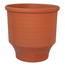 Στρογγυλή Πήλινη Γλάστρα ΓΟΥΔΙ Ø27 x (Υ)28cm ATTIKA Ceramart - Πήλινες Γλάστρες Στρογγυλή Πήλινη Γλάστρα ΓΟΥΔΙ Ø27x(Υ)28cm ATTIKA Ceramart.