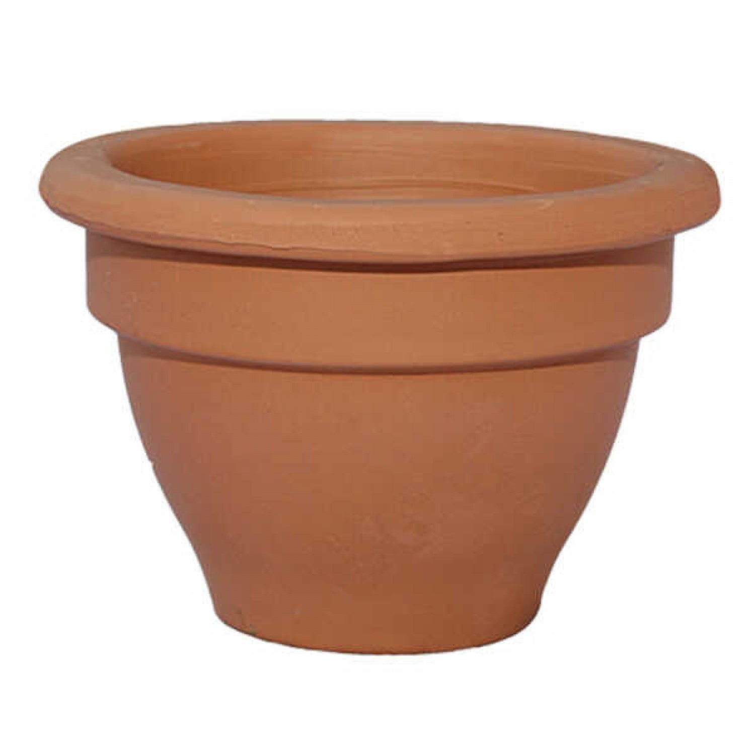 Round Clay Plant Pot KAMPANA MINI Ø9 x (H)6.1cm ATTIKA Ceramart