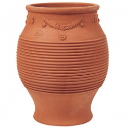 Πήλινη Γλάστρα ΠΥΘΑΡΙ Ø30x(Υ)40cm Ceramart - Κεραμικά Σκεύη, Γάστρες & Γλάστρες ATTIKA Πήλινη Γάστρα ΠΥΘΑΡΙ Ø30x(Υ)40cm - Γλάστρες ATTIKA