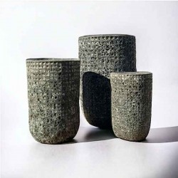 Ceramic Glazed Pot D42x66cm by CERAMART Ceramic Glazed Pot D42x66cm by CERAMART - Round Glazed Clay Pots